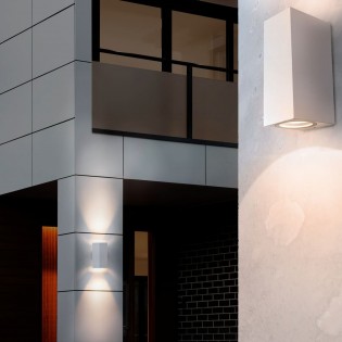 Pack 2 x Outdoor Wall Lamp Classic (2 Lights)