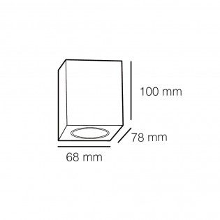 Pack 2 x Aplique de pared exterior Classic