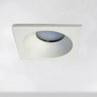 Pack 2 x Bathroom's Recessed Light Lutar (Square)