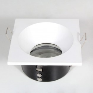 Pack 2 x Bathroom's Recessed Light Lutar (Square)