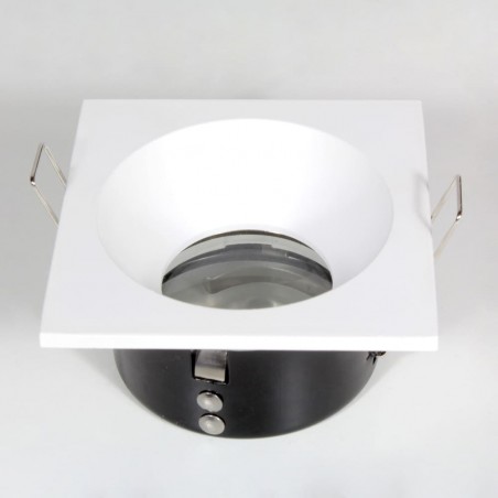 Pack 2 x Bathroom's Recessed Light Lutar (Square)