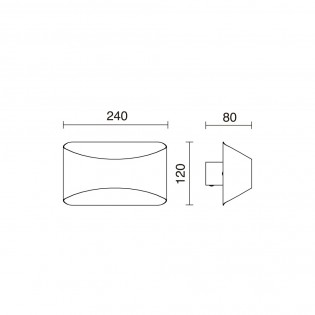 LED Wall Lamp Cooper (9W)