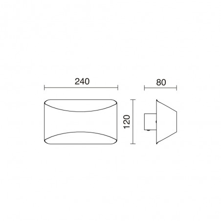 LED Wall Lamp Cooper (9W)