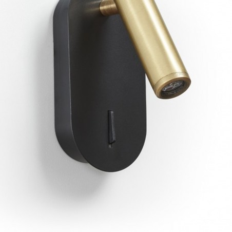 LED wall lamp with switch Dirk II (3W)