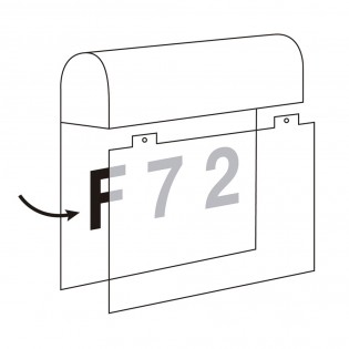 Aplique de pared LED Number (7W)