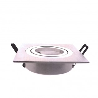 Recessed LED CLASSIC square aluminium (8W)