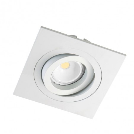Recessed LED CLASSIC square white (8W)