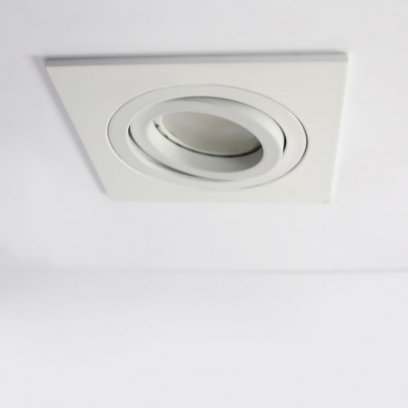 Recessed LED CLASSIC square white (8W)