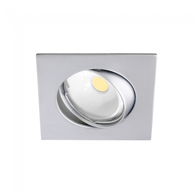 Recessed LED BASIC square steel (8W)