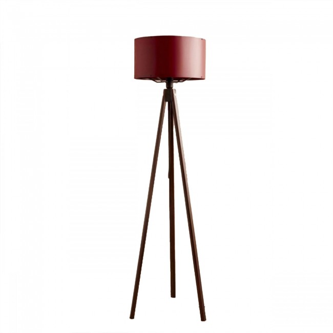 Tripod floor lamp Dorio Red