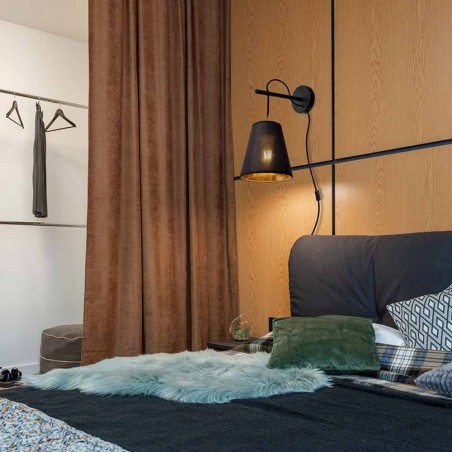 Aplique de pared Burdan