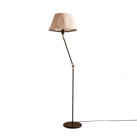 Lámpara de pie orientable Tesira Crema