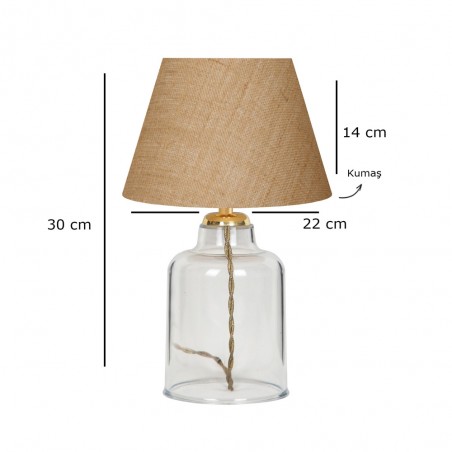 Lámpara de mesa Damiso
