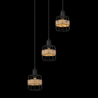 Lámpara colgante Zenda (3 Luces)