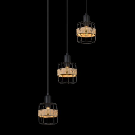 Lámpara colgante Zenda (3 Luces)