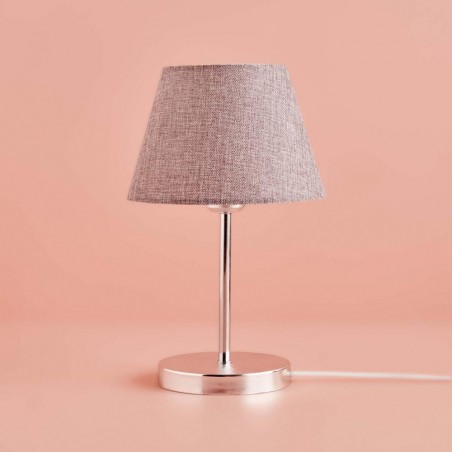 Bedside table lamp Persale Grey