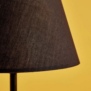 Lámpara de mesita Persale Negro