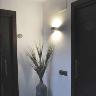 Aplique de pared LED Rett (2x2.5W)