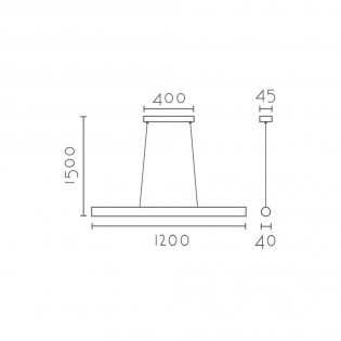 Ceiling lamp LED Tirana (18W) II