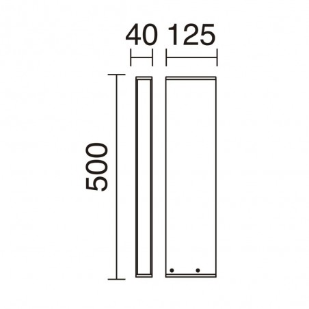 Outdoor LED Bollard Lamp Turret (10W)