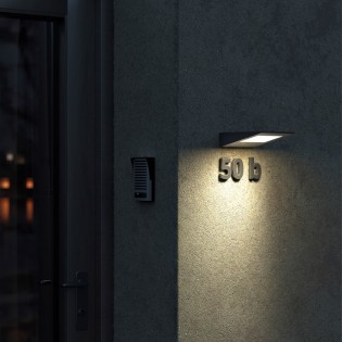 Outdoor LED Solar Wall Lamp with sensor Como (2.2W)