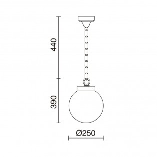 Outdoor Pendant Lamp Boom S