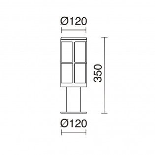 Baliza de exterior Lug