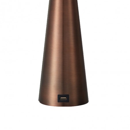 Lámpara de mesa con USB Pearl