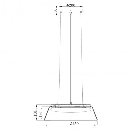 LED Pendant Lamp Vixi (22,6W)