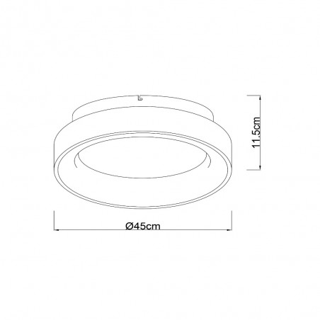 Plafón de techo LED Mirage (33W)