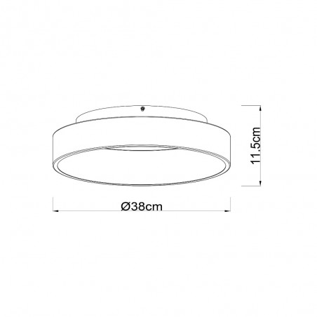 LED Ceiling Flush Light Mirage (22W)