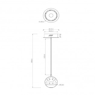LED Pendant Lamp Sentubal (6.3W)