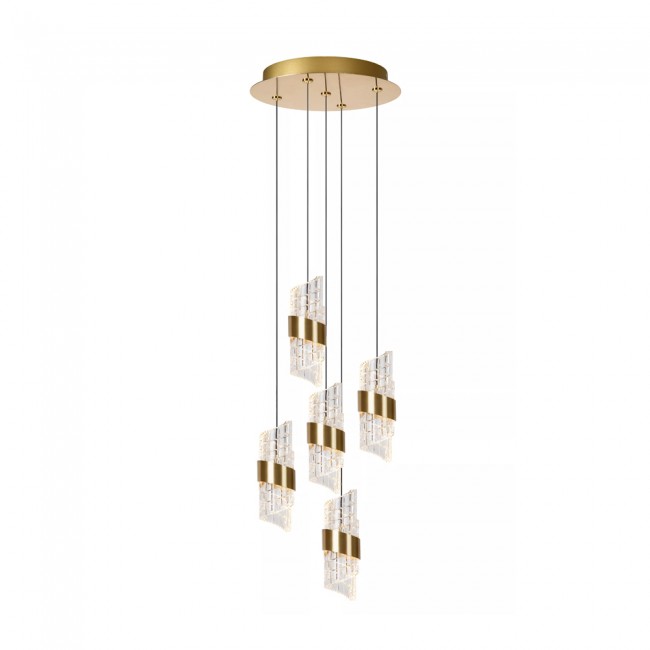 Lámpara colgante LED Kligande (5x8W)