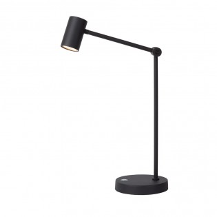 LED Rechargeable Desk Lamp Tipik Black (3W)