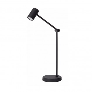 LED Rechargeable Desk Lamp Tipik Black (3W)