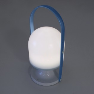 Lámpara portátil recargable LED Laberis Azul (2.5W)