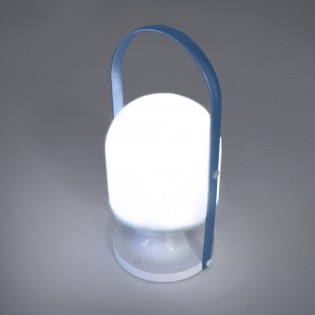 Lámpara portátil recargable LED Laberis Azul (2.5W)