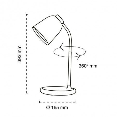 LED Desk Lamp Hadar CCT Dim (4W)