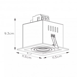 Tilting Recessed Light Chimney