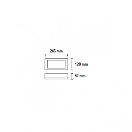 Oder LED-Deckenleuchte (18W)