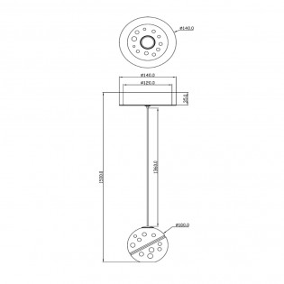 LED Pendant Lamp Dilenko (4.2W)