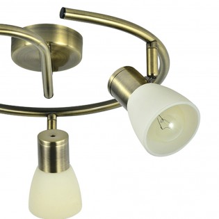Plafón de techo Cholo (3 Luces)