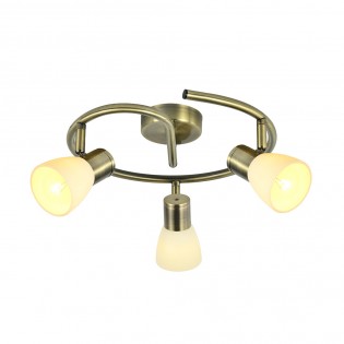 Plafón de techo Cholo (3 Luces)