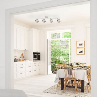 Ceiling track light Beethoven (4 Lights)