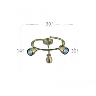 Flush light Chacho (3 Lights)