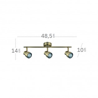 Ceiling track light Chacho III