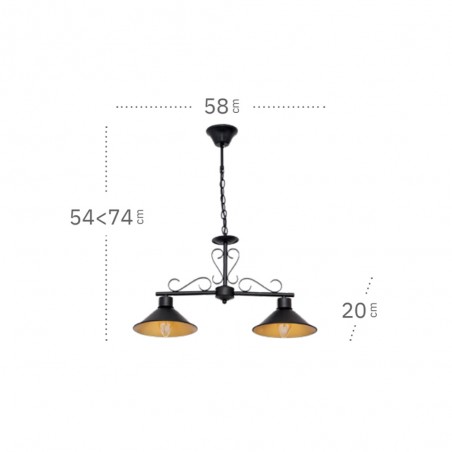 Ceiling lamp Azalea