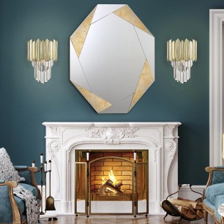 Aplique de pared Tiara Oro