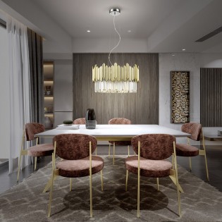 Pendant Lamp Tiara Gold
