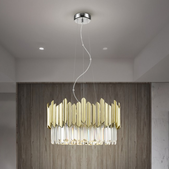 Pendant Lamp Tiara Gold